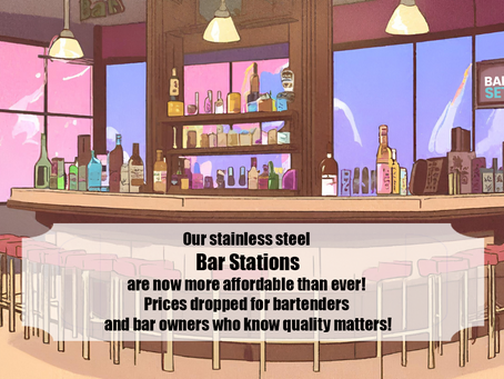 Celebrating 3,000 Instagram Followers with Discounts on Our Cocktail Stations!